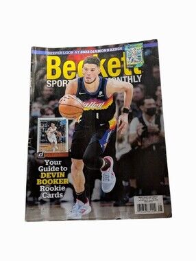 May 2022-Beckett Sports Card Monthly Featuring Devin Booker